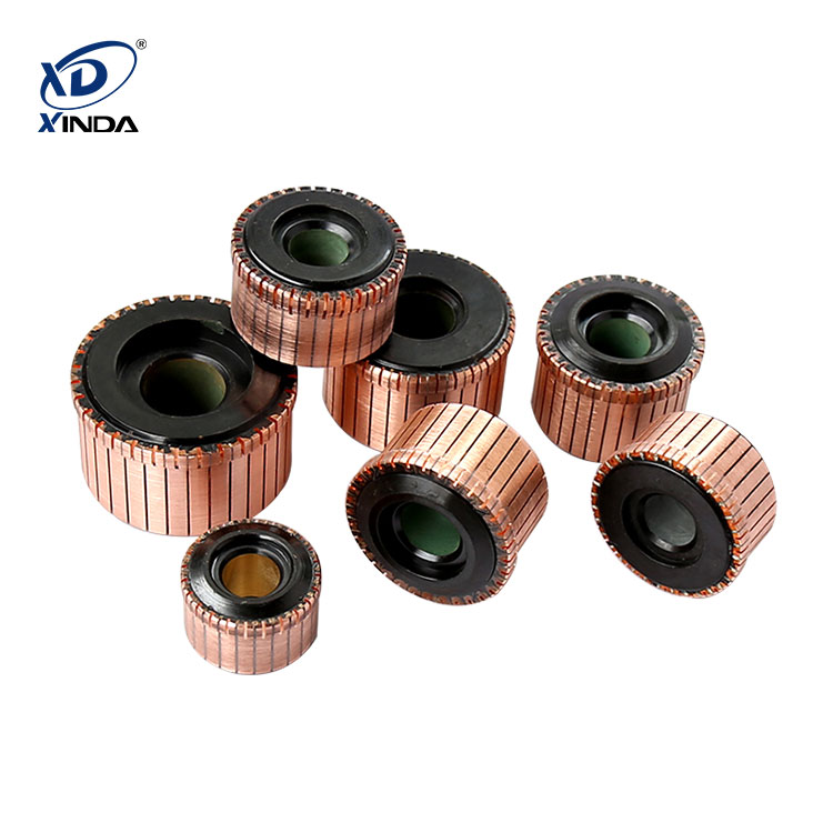 Slot type commutator