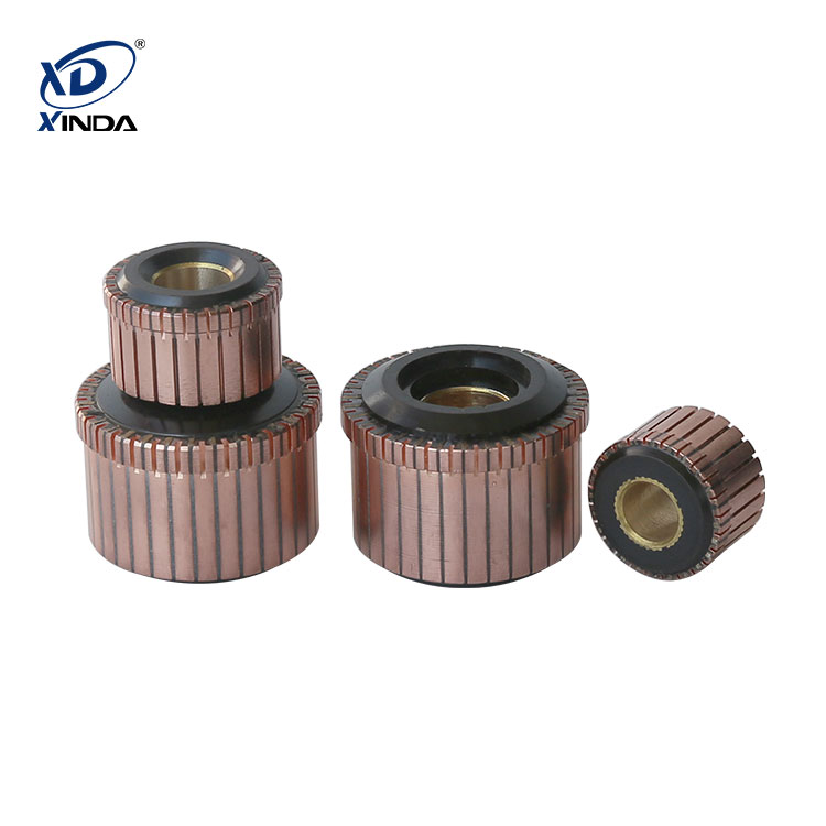 Slot type commutator