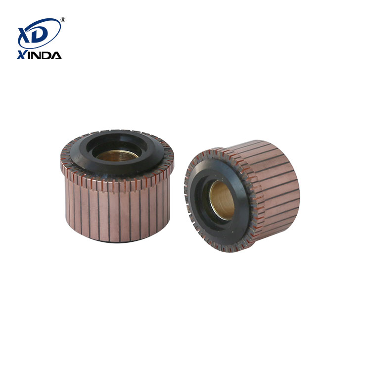 Slot type commutator