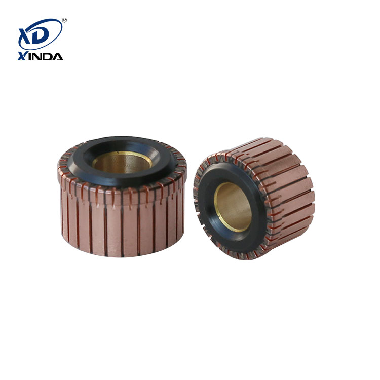 Slot type commutator