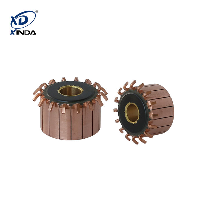 Hook type commutator