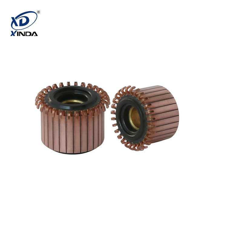 Hook type commutator