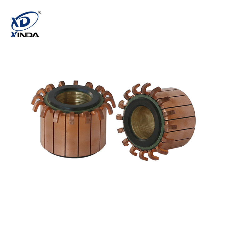 Hook type commutator