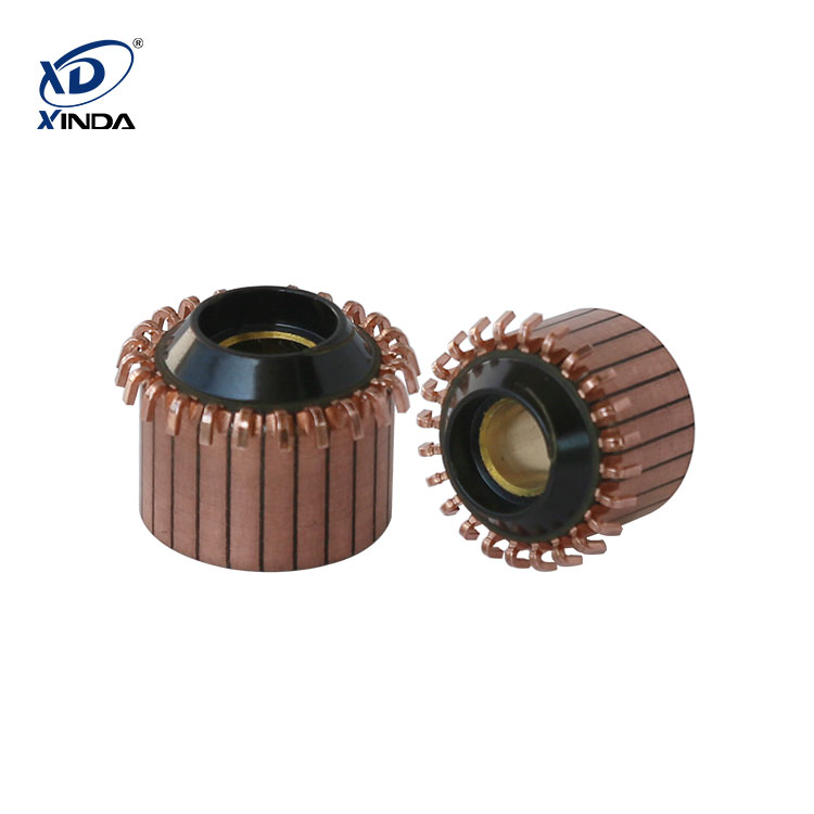 Hook type commutator