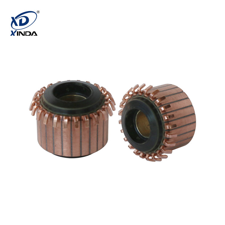 Hook type commutator