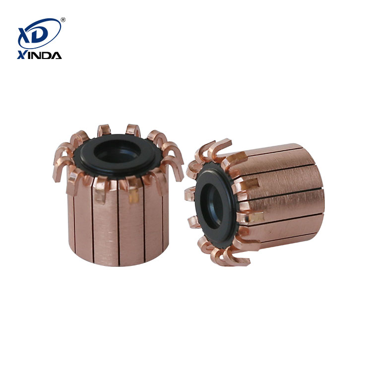Hook type commutator