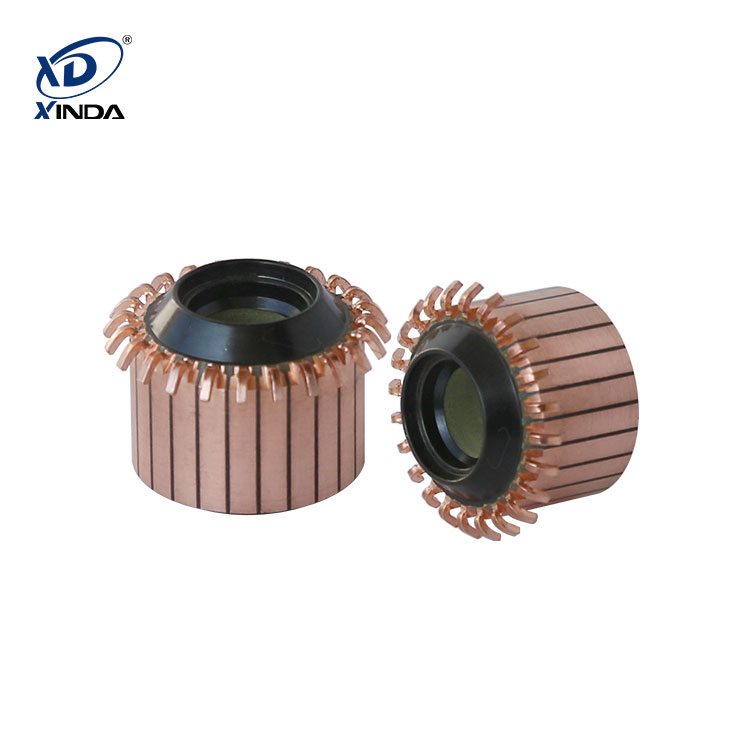 Hook type commutator