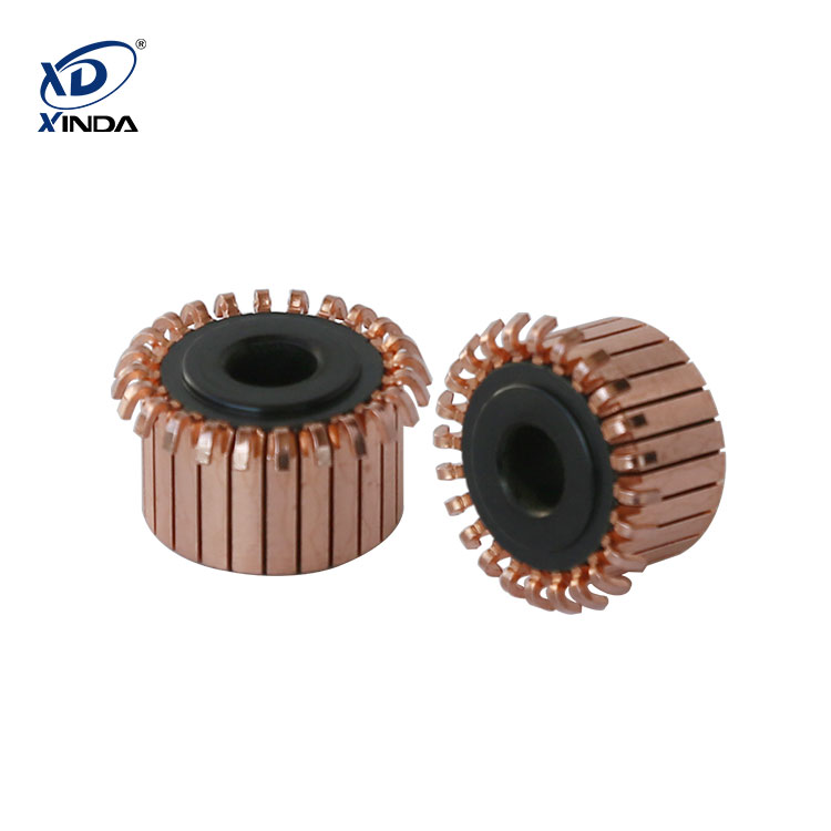 Hook type commutator