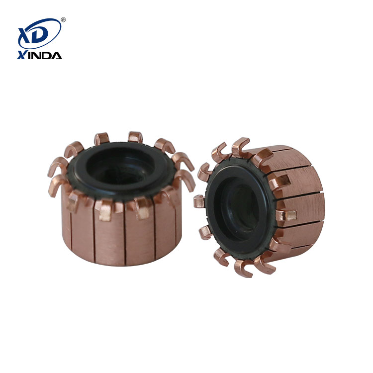 Hook type commutator